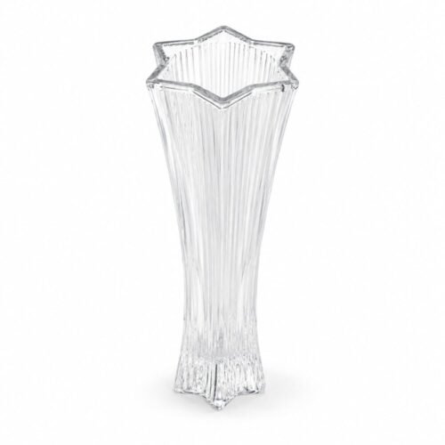 Glass Vase 18.5 cm - مزهرية زجاجية