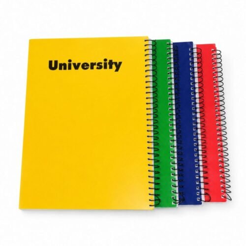"University" Spiral Notebook 21.5*27cm /144 sheets /60g - دفتر سلك عربي