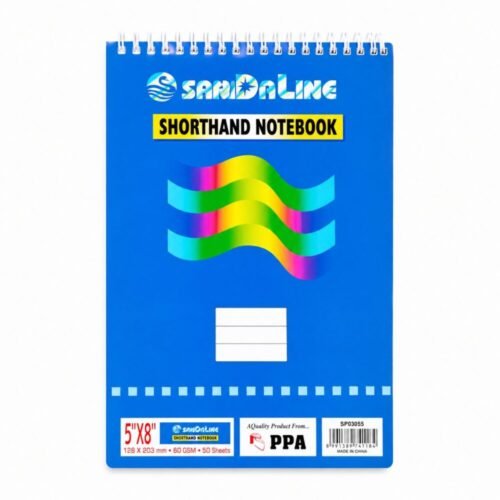"SWANG LINE" Shorthand Notebook 128*203 mm  60GSM  50 Sheets - دفتر ملاحظات عربي