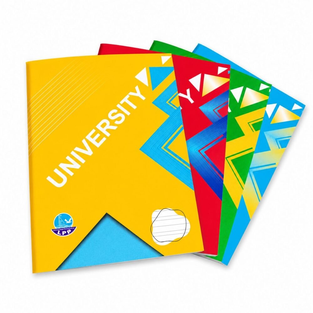 "University" Notebook 20*28cm /96 sheets /60g - دفتر فرنسي