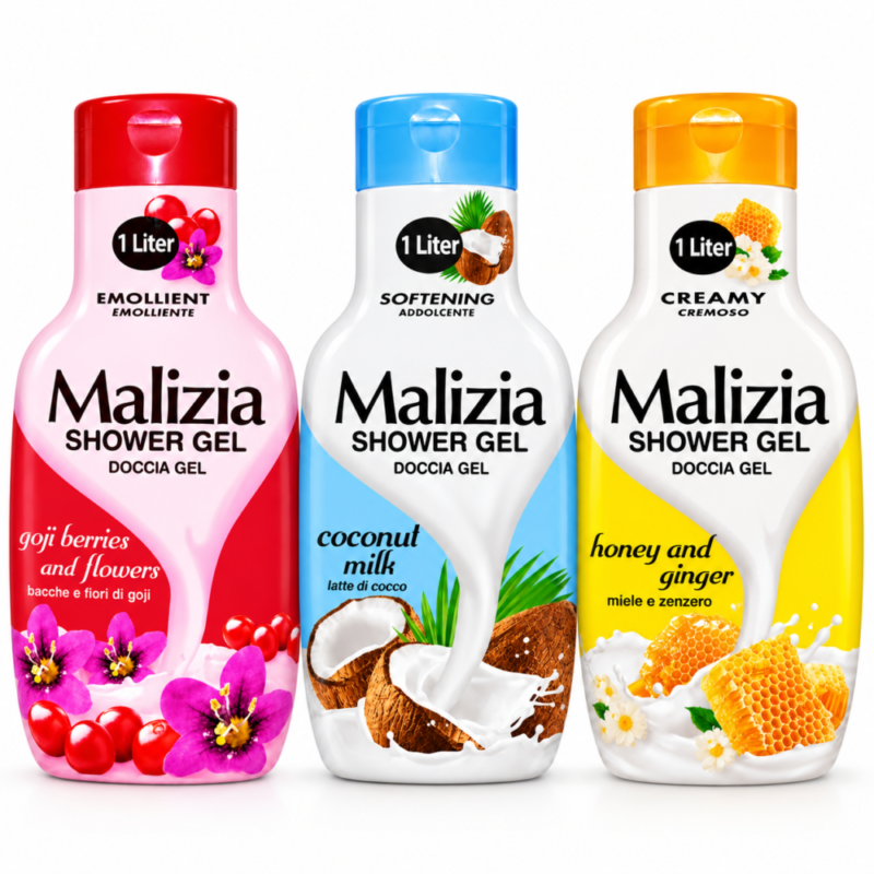 "Malizia" Shower Gel 1L - جل إستحمام