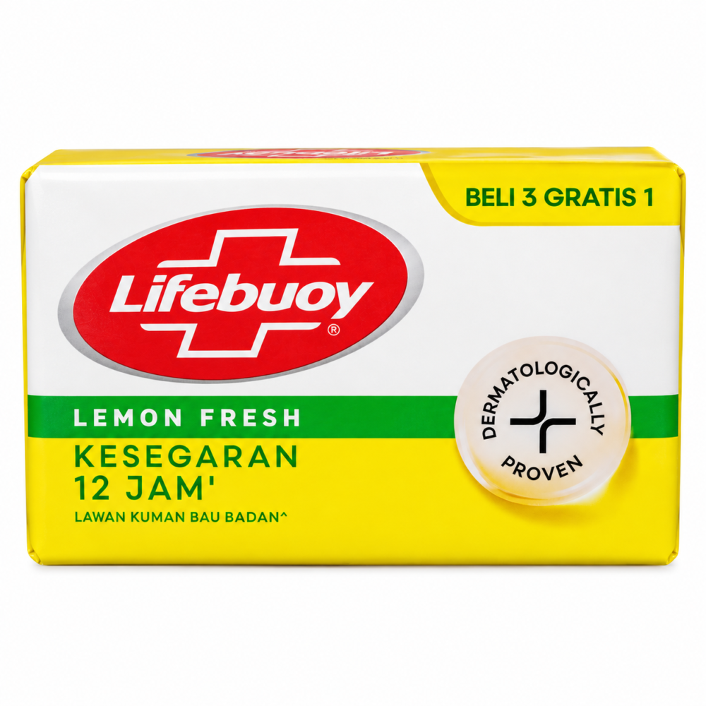 "Lifebuoy" Bar Soap Lemon Fresh 100 g - صابون لايفبوي