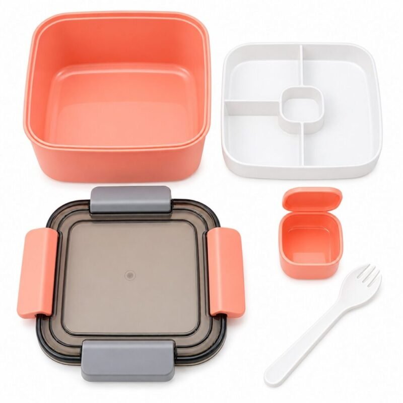 "msure" Lunch Box 17.5*17.5*9.5 cm - لانش بوكس