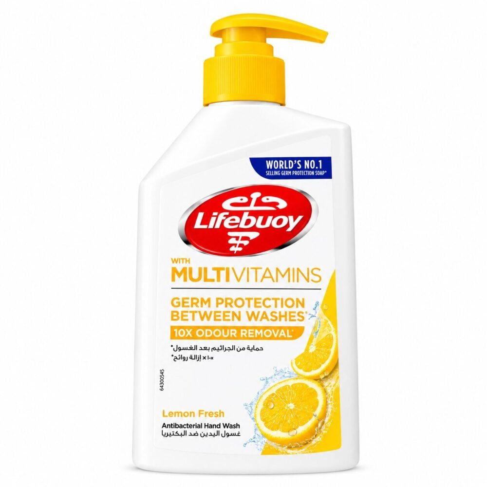 "Lifebuoy" Antibacterial Hand Wash With Multi Vitamins 500 ml -  غسول اليدين المضاد للبكتيريا