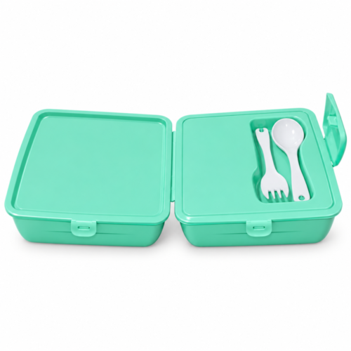 "Titiz" Takeaway Lunch Box Set 14*14*9.5 cm - طقم لانش بوكس متعدد الأقسام