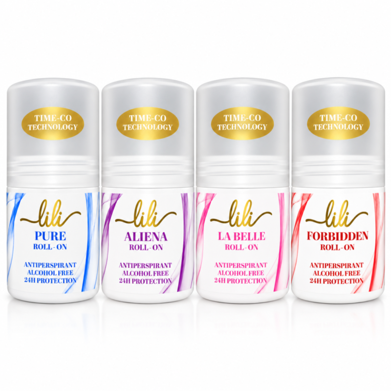 "Lili" Anti Perspirant Roll-On Alcohol Free 24h 50ml - مضاد للتعرّق رول اون
