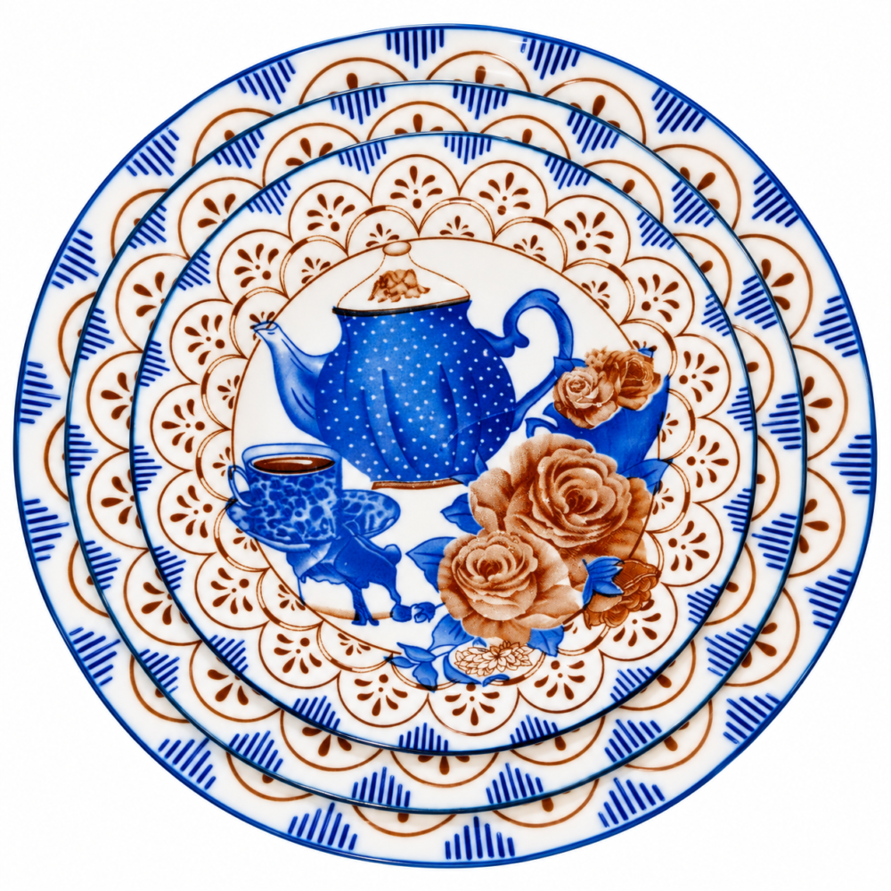 "هيثم هوم" Dinner Set 18 pcs - أطباق سفره
