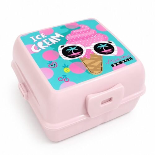 "Titiz" Takeaway Lunch Box Set 14*14*9 cm - طقم لانش بوكس متعدد الأقسام