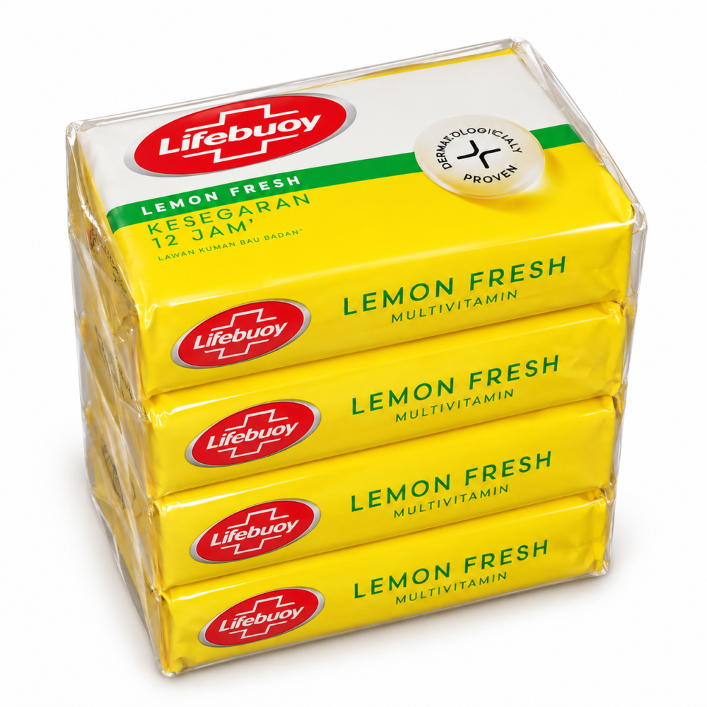 "Lifebuoy" Bar Soap Lemon Fresh 100 g - صابون لايفبوي