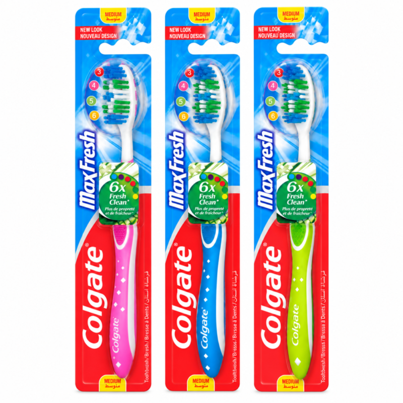 file_00000000adac81f89cb95e6edb94e7f0 "Colgate" Toothbrush Medium Max Fresh - فرشاة أسنان