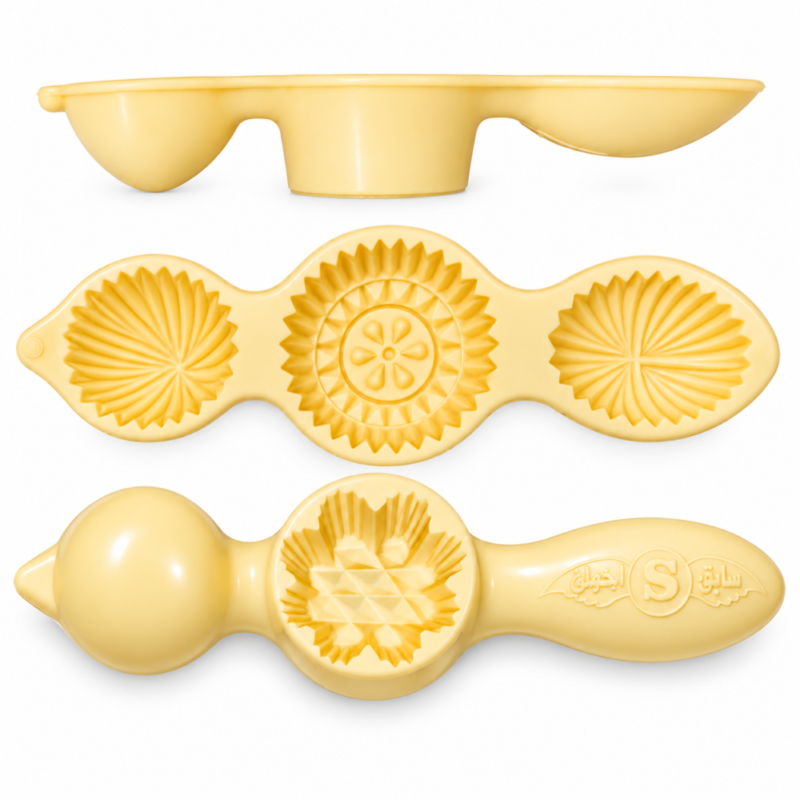 "NANA" Multi-Pattern Maamoul Mold 20.5 cm - قالب معمول متعدد الأشكال