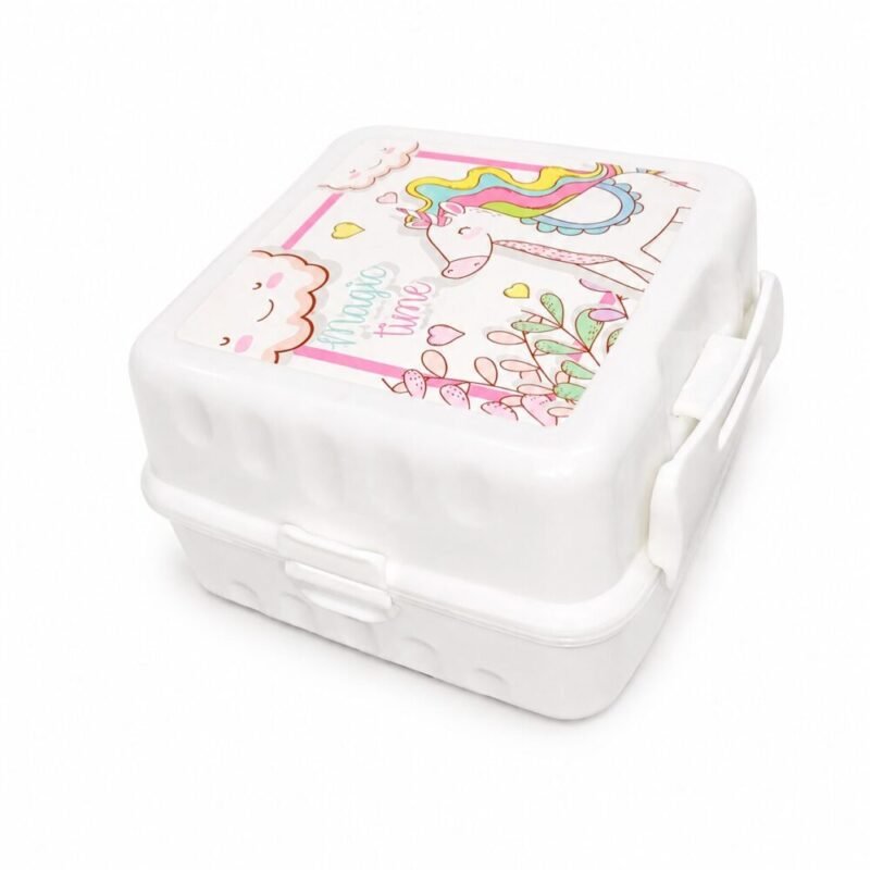 "Titiz" Takeaway Lunch Box Set 14*14*9 cm - طقم لانش بوكس متعدد الأقسام